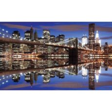 Фототапет Бруклински мост нощ