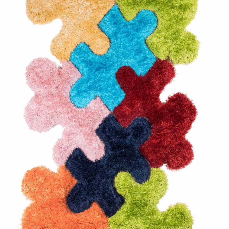 Килим Atlanta Shape Premium Multi Puzzle